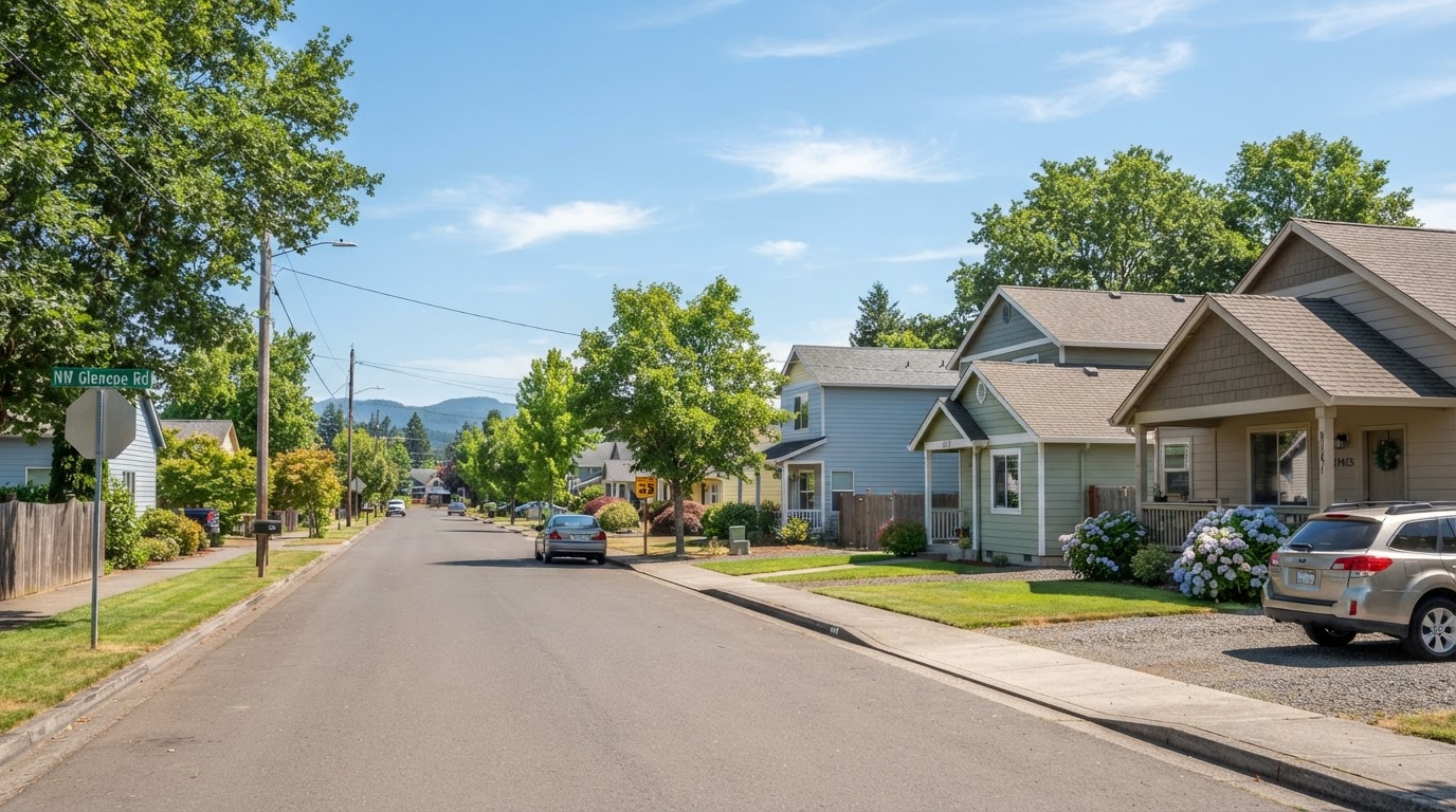Representative residential property in North Plains, OR