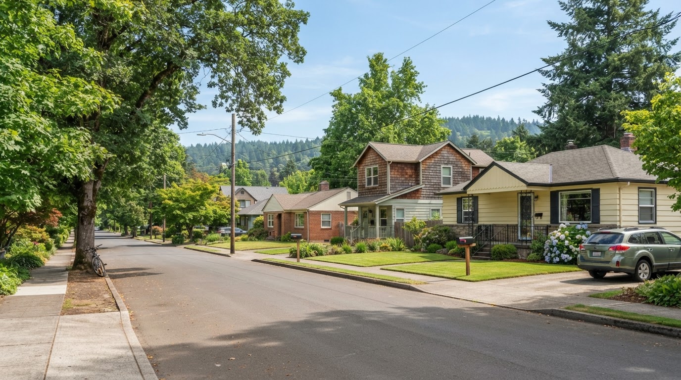 Representative residential property in Corvallis, OR