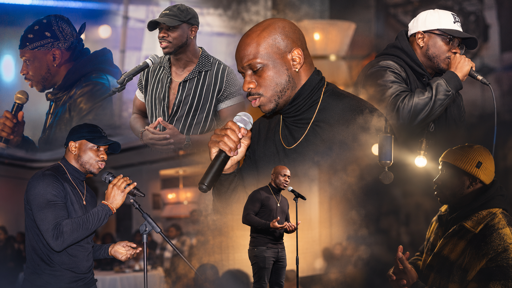 Mike D Poet Live on Stage