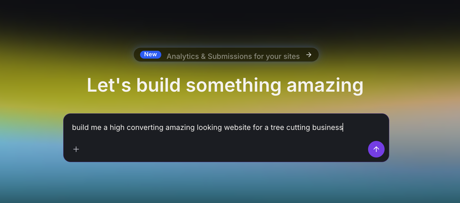 Vera AI Studio — Tell Vera about your business