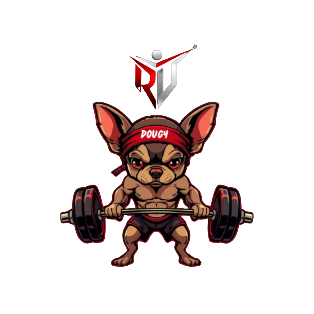 Rize Up gym mascot