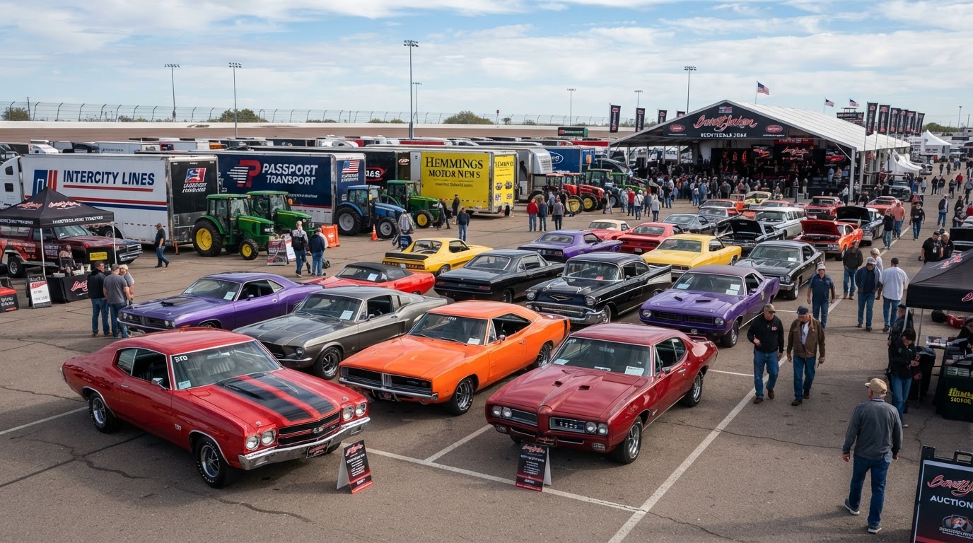 Preparing for Barrett-Jackson & Mecum Auction Transport