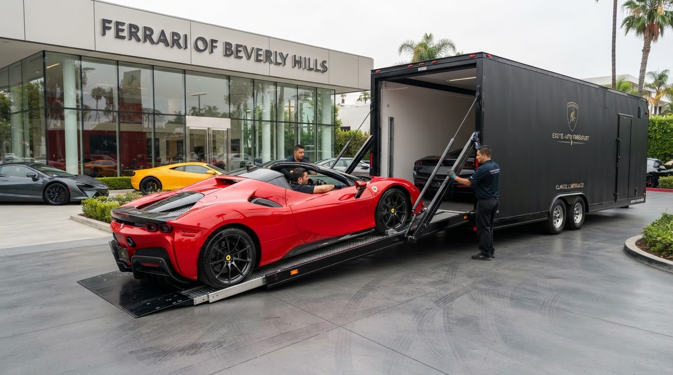 Shipping a Luxury or Exotic Sports Car: The Complete Guide