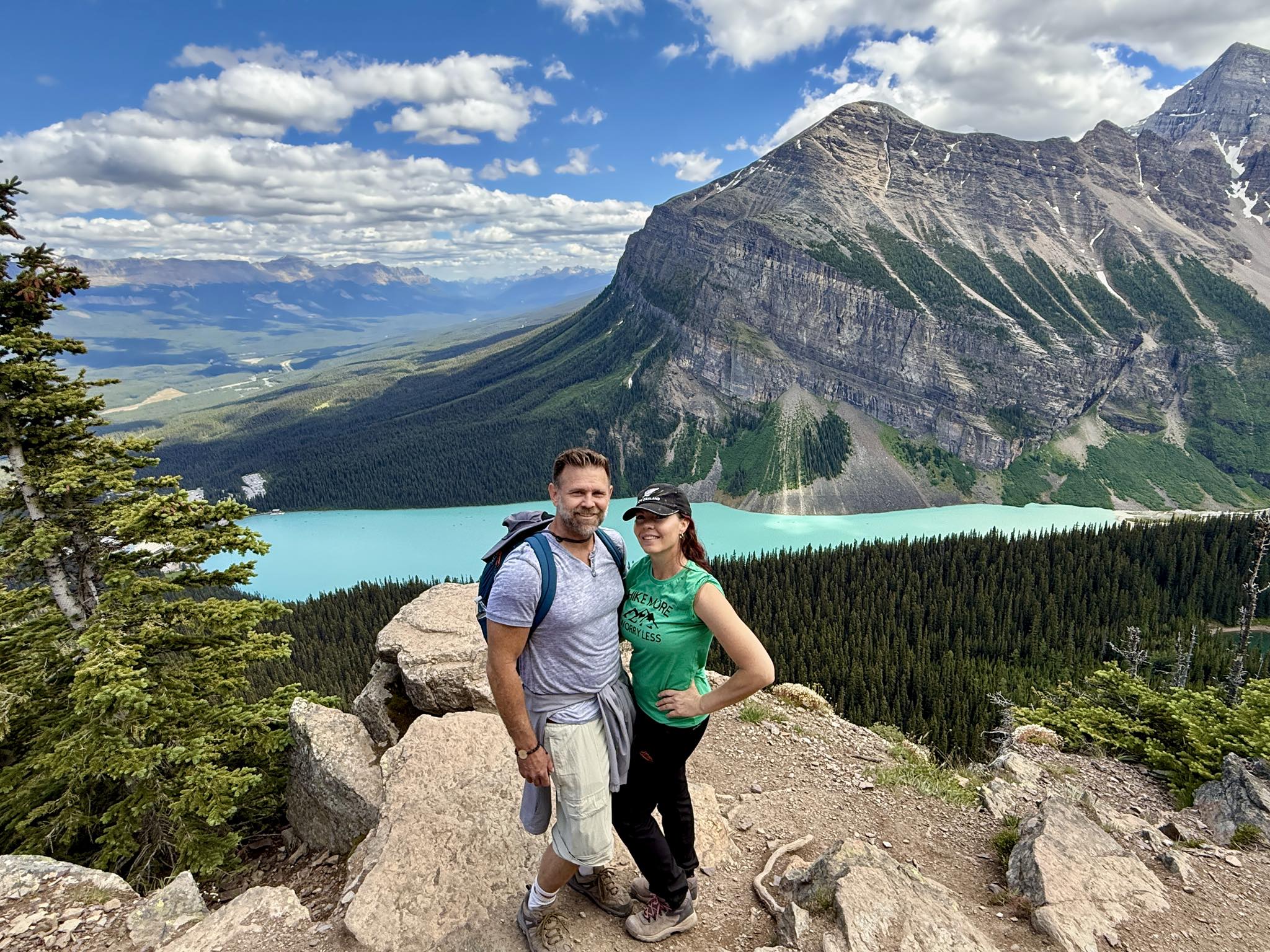 Jashin and Tanya traveling the world