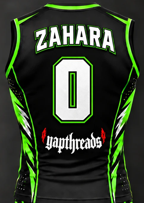 Jersey of Zahara, number 0