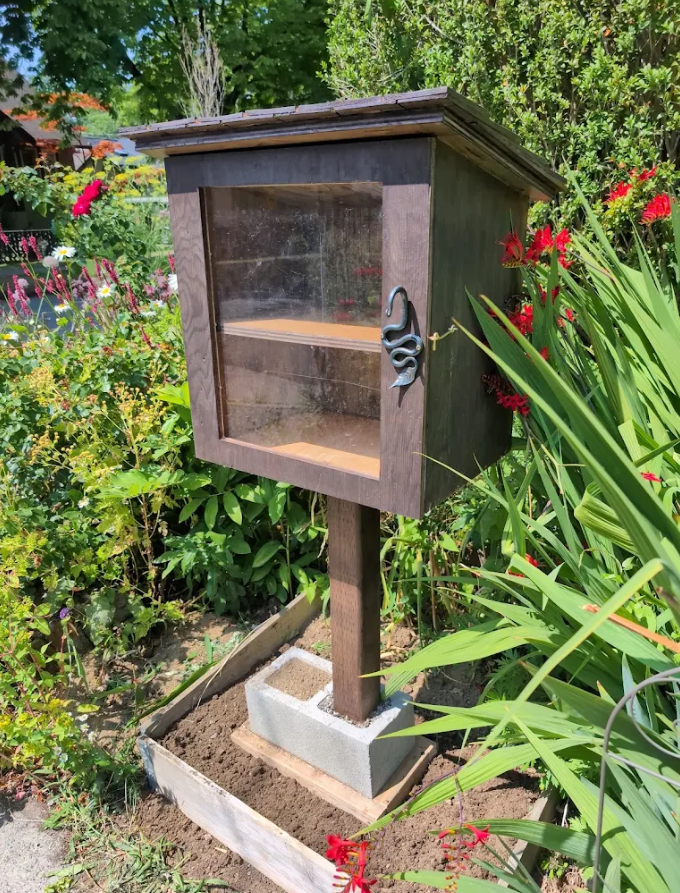 Custom Free Little Library & Artisan Handle by Rhombus Carpentry Vancouver, Vancouver, BC