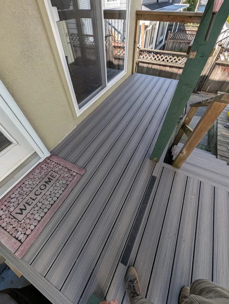 Deck Repair in Vancouver, BC — example of deck repair work by Rhombus Carpentry Vancouver in Vancouver, BC
