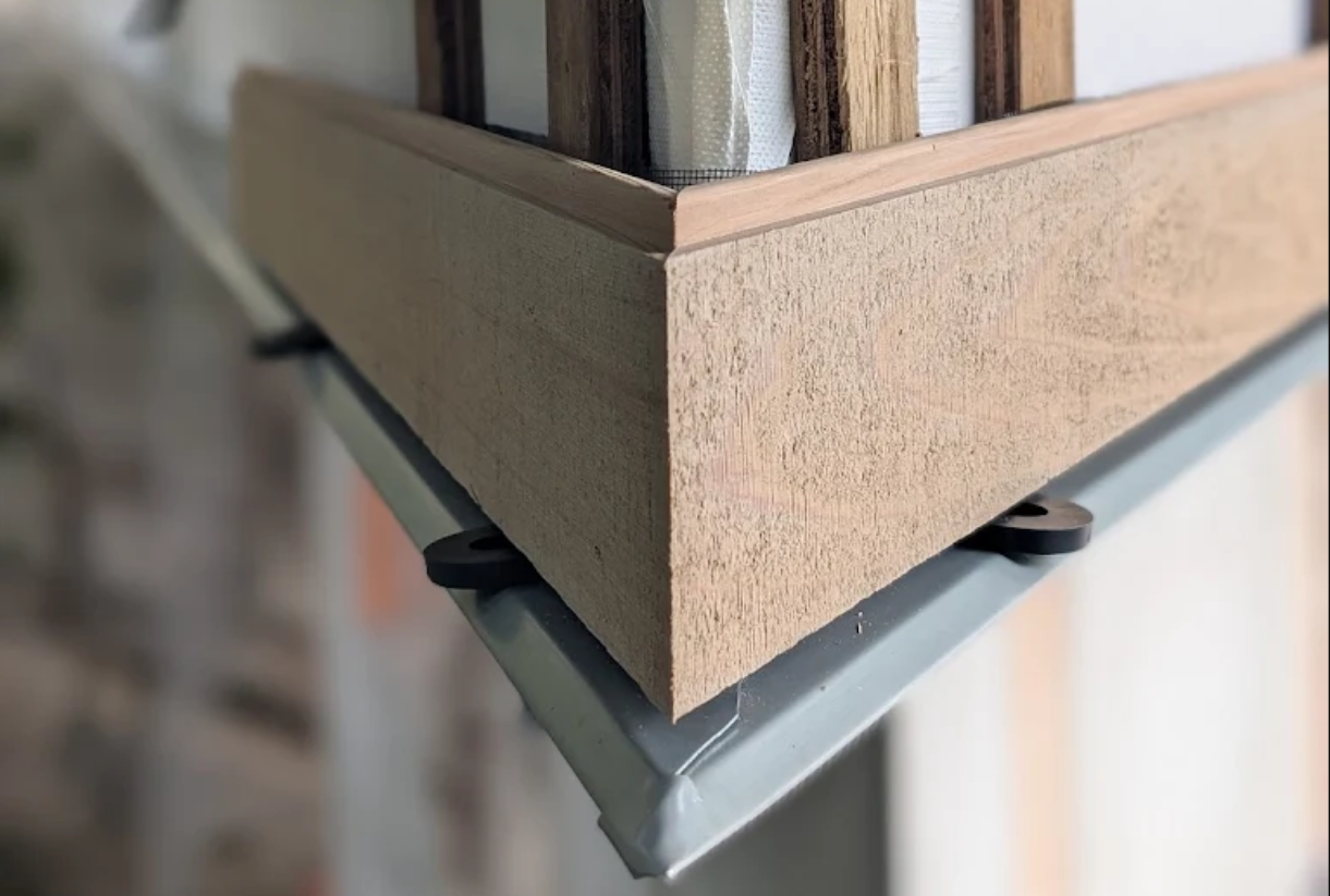 Precision exterior carpentry and rainscreen flashing detail by Rhombus Carpentry Vancouver