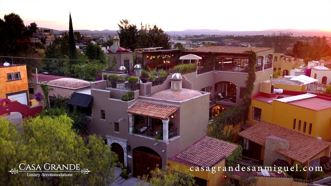 Guided video tour of Casa Grande boutique villa estate