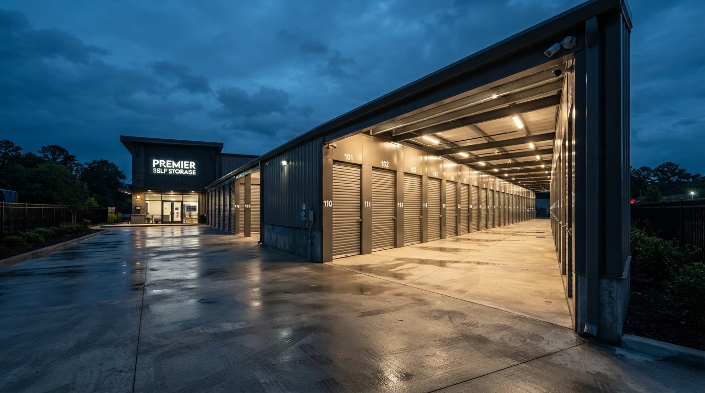 SS Storage Tehachapi self-storage facility website showcase