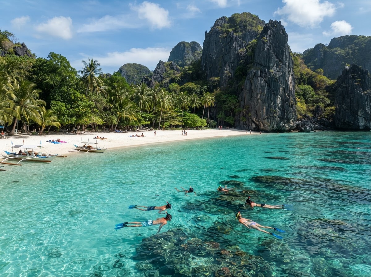 El Nido Tour B in El Nido, Palawan