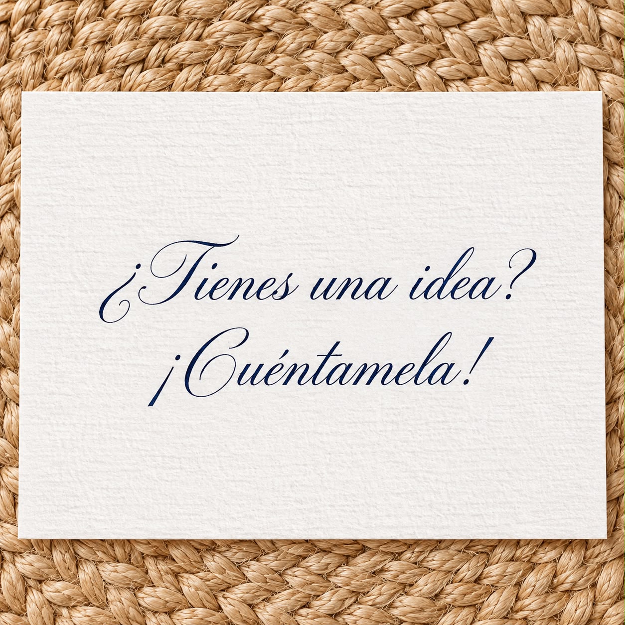 ¿Tienes una idea? ¡Cuéntamela! - Encargos personalizados Carucca Studio