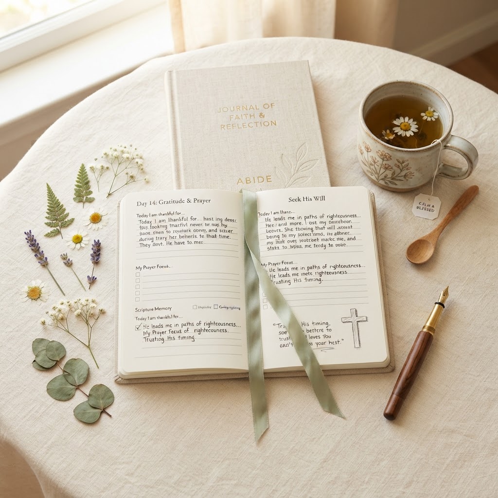 Healing in the Waiting journal preview