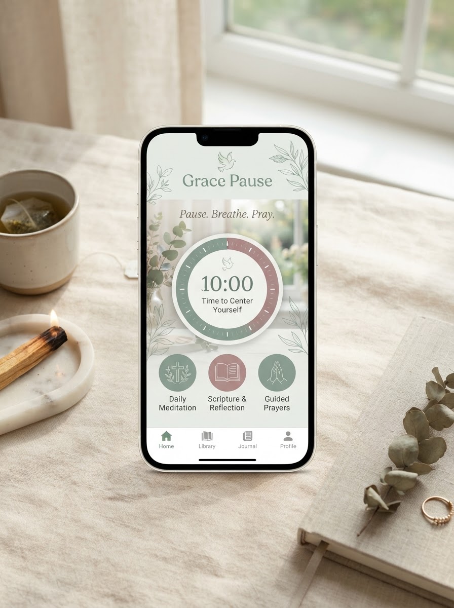 Grace Pause Christian mindfulness app