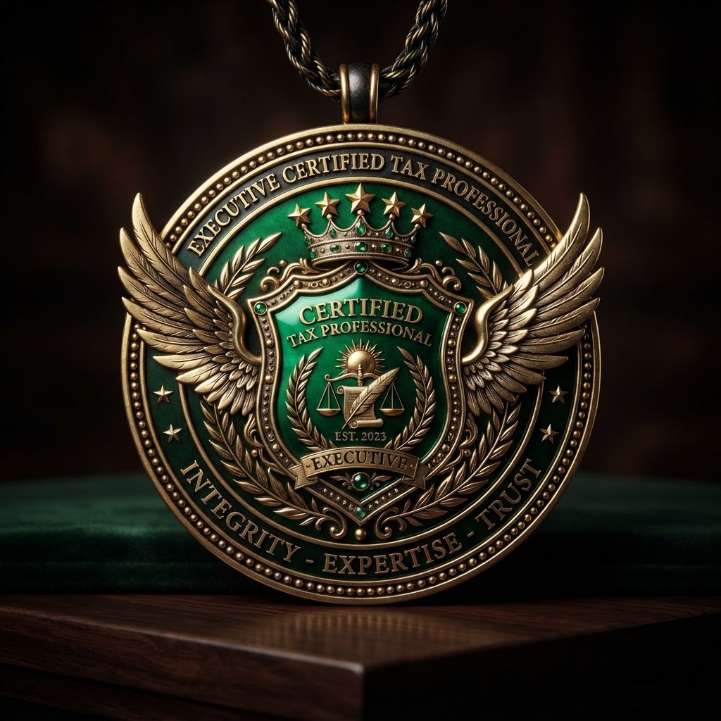 Certified TaxLuxe Professional Emblem