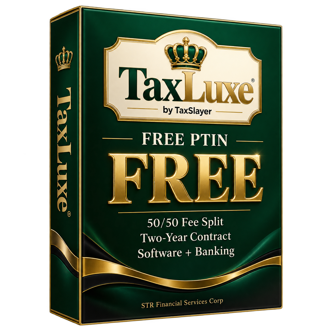 TaxLuxe Free PTIN Software License Box