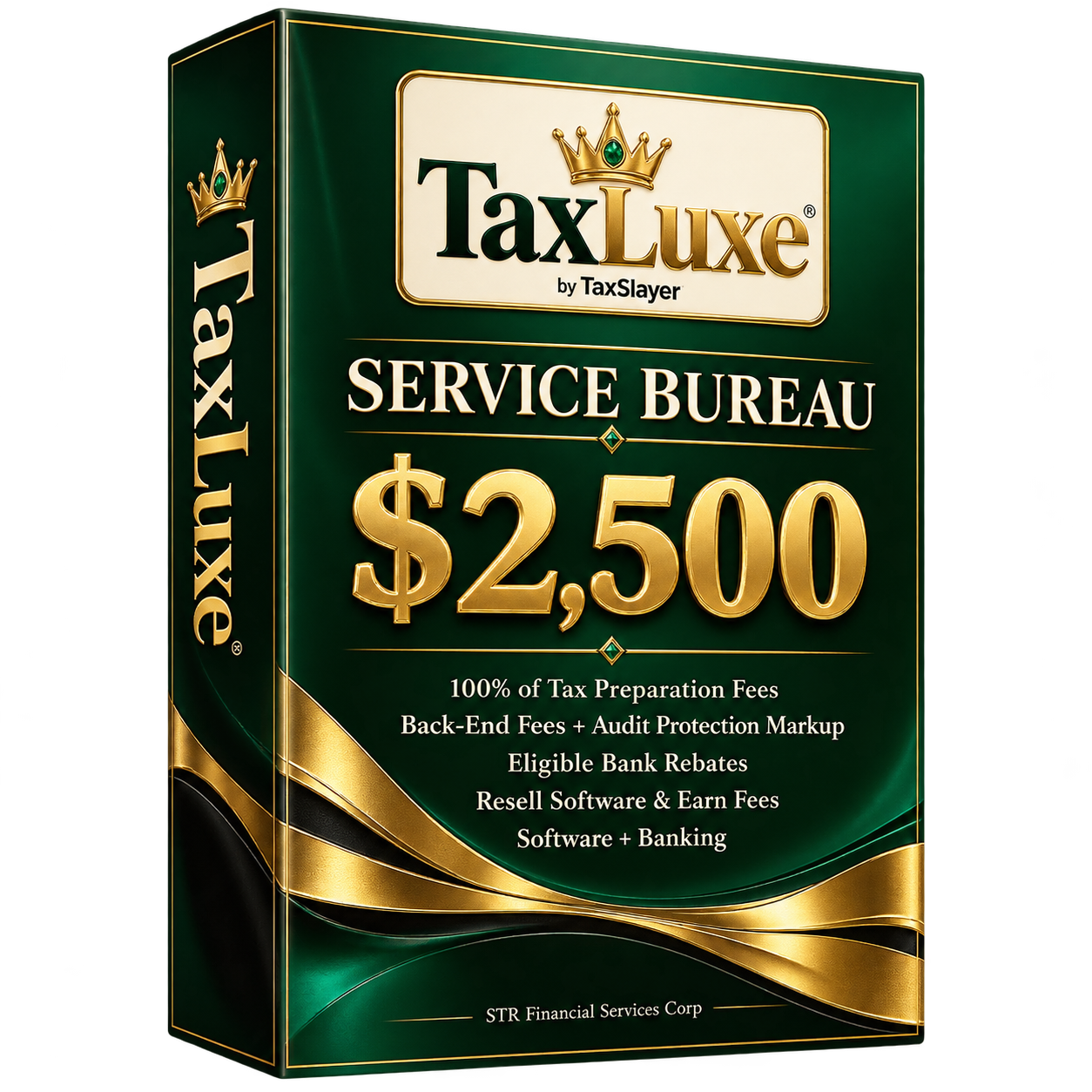 TaxLuxe Service Bureau Software License Box