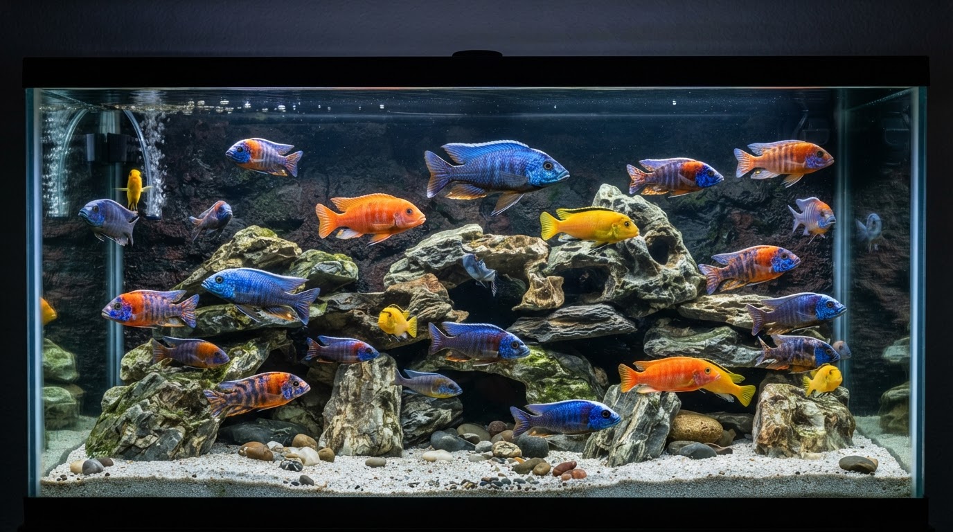 African Cichlid Aquarium Care: High Bioload Management & Buffer Maintenance