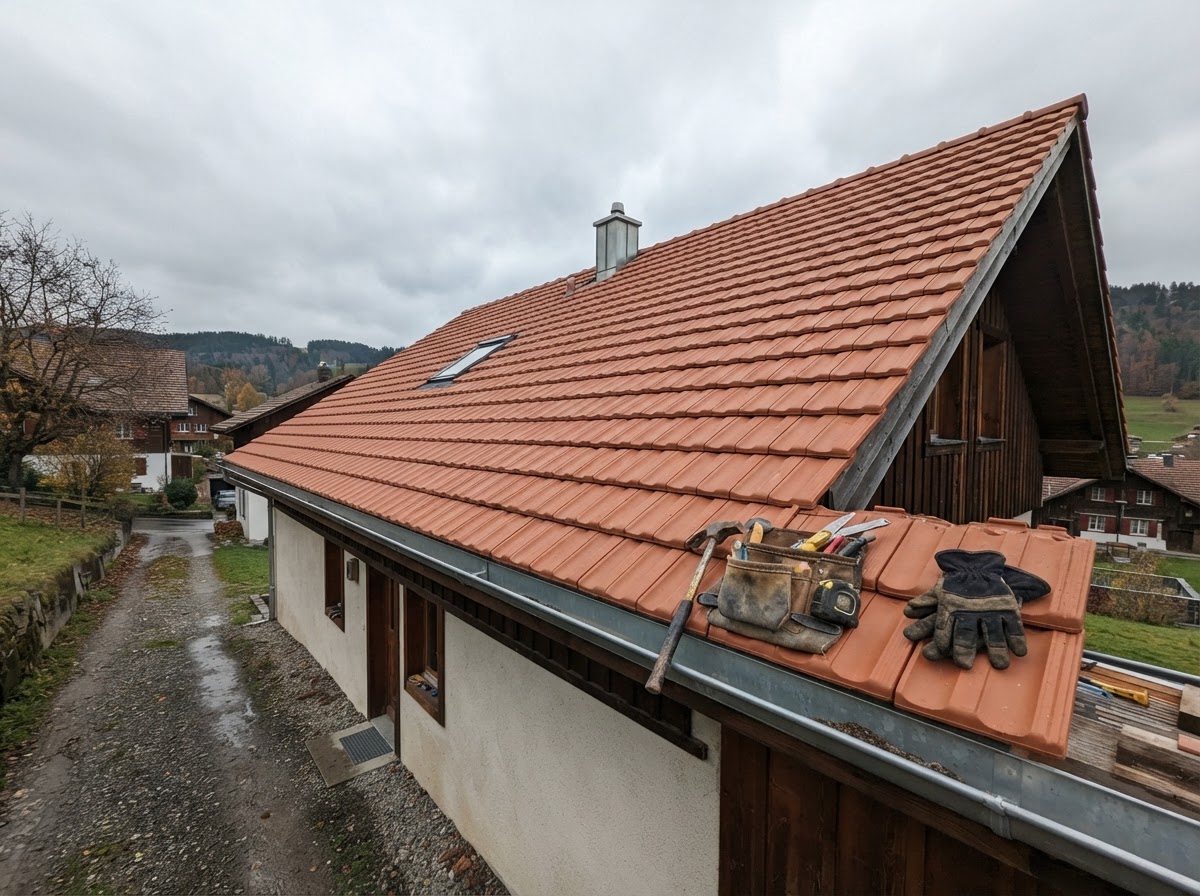 Beispiel einer fertigen Arbeit von Dachdecker