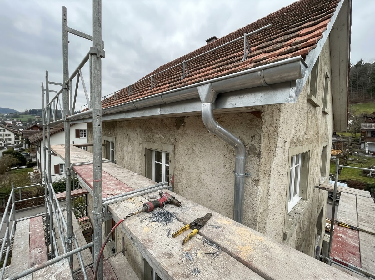 Beispiel einer fertigen Arbeit von Dachdecker