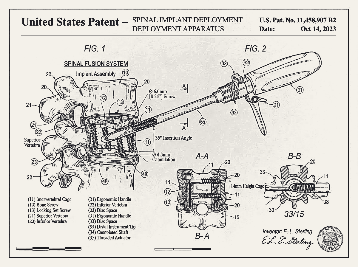 Medical Devices patent sketch