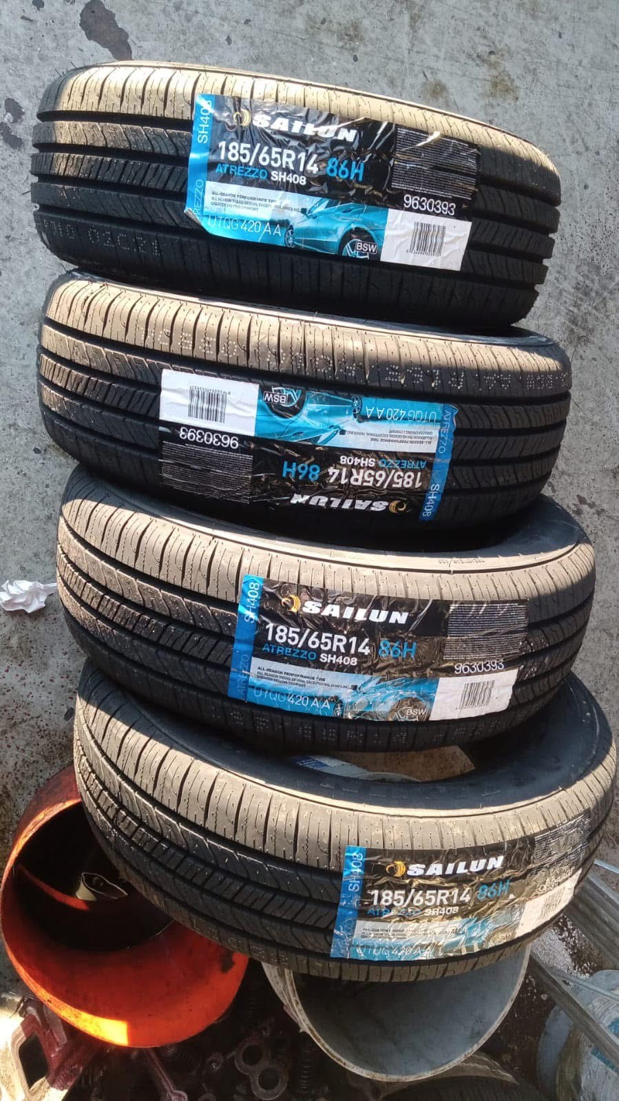New tire inventory