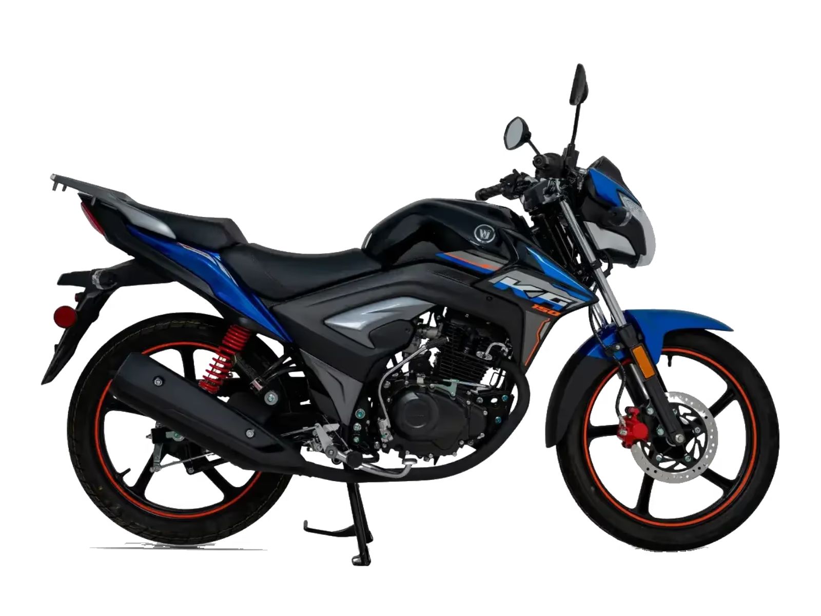 Genesis KA150 Azul / Negro vista lateral