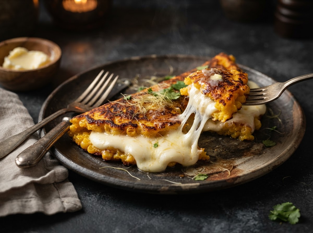 Cachapa con Queso de Mano