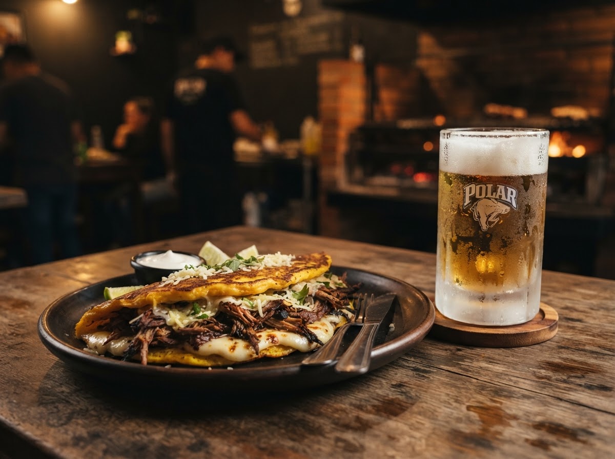Promo Cachapa + Cerveza Fría