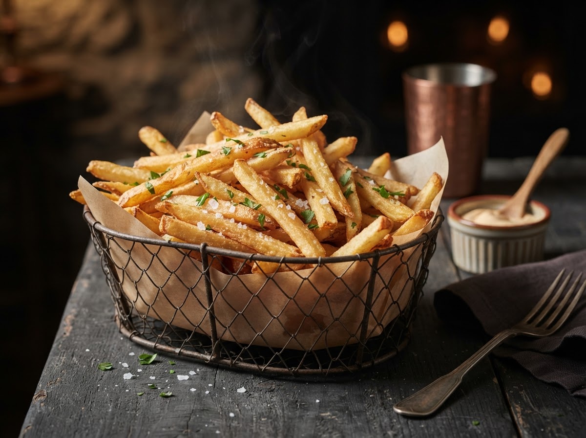 Papas Fritas Crujientes