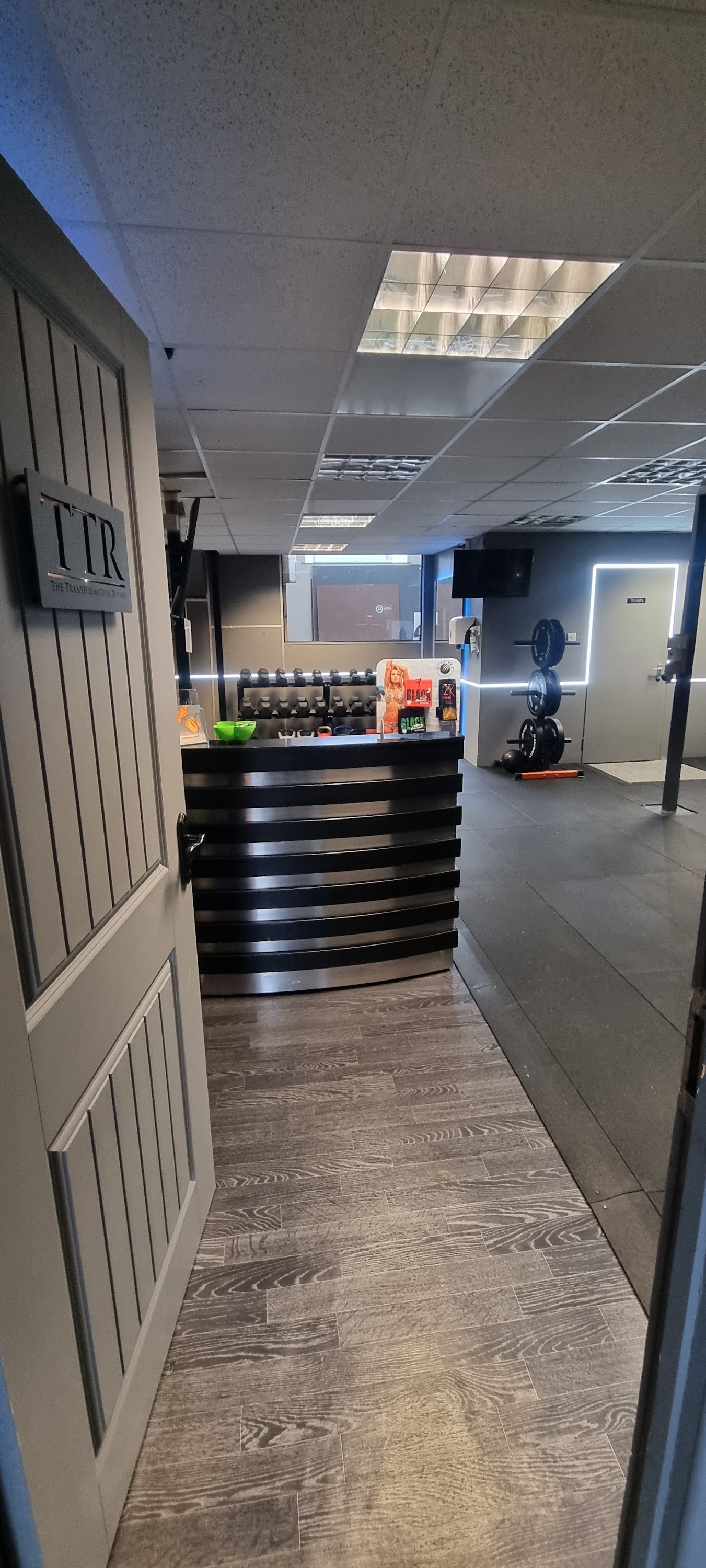Inside The Transformation Rooms Kirkby Stephen studio entrance and training area