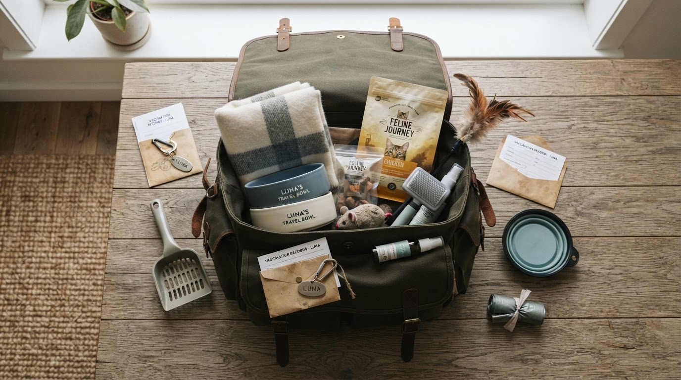 What to Pack When Boarding Your Cat — cover image
