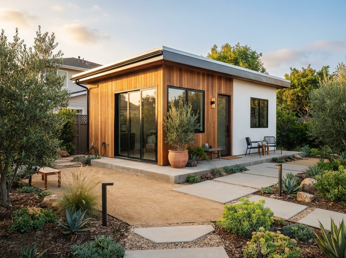 Modern ADU construction Los Angeles