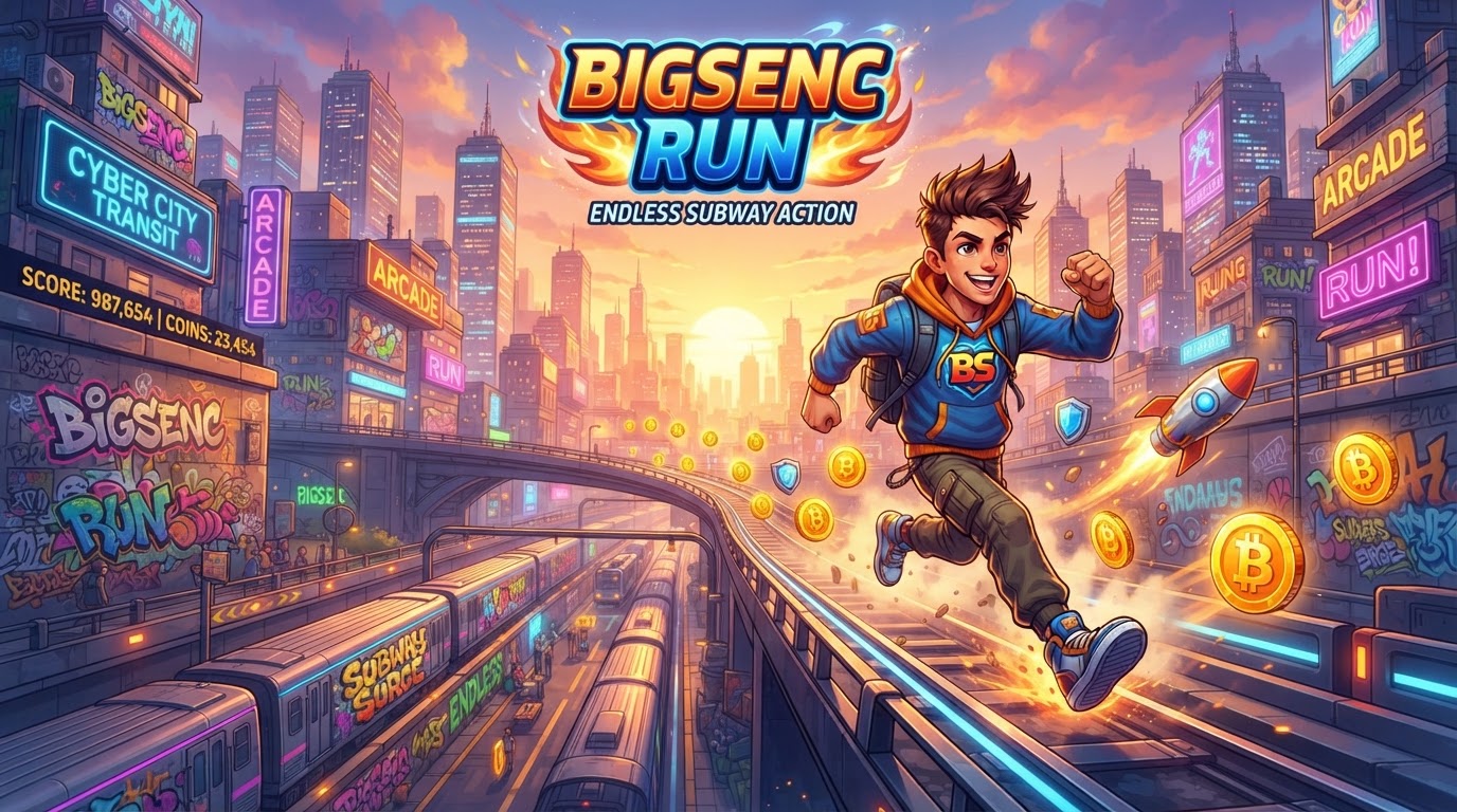 BigSenc Run 3D Subway Game Splash