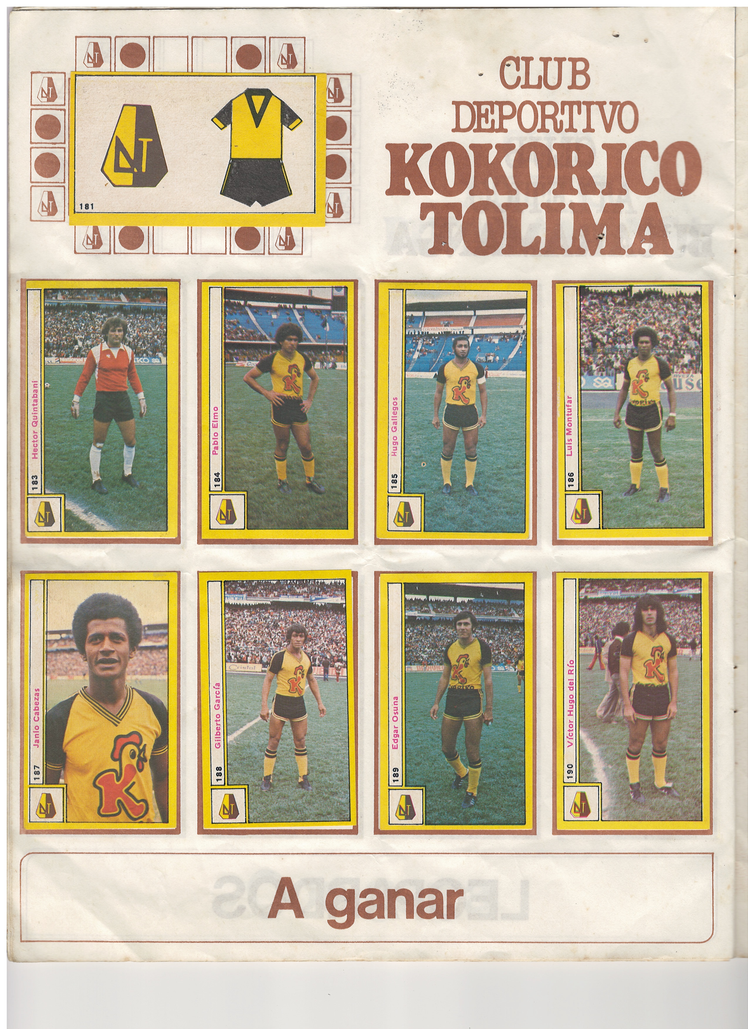 Club Deportivo Kokorico Tolima — Página Primera ('A ganar')