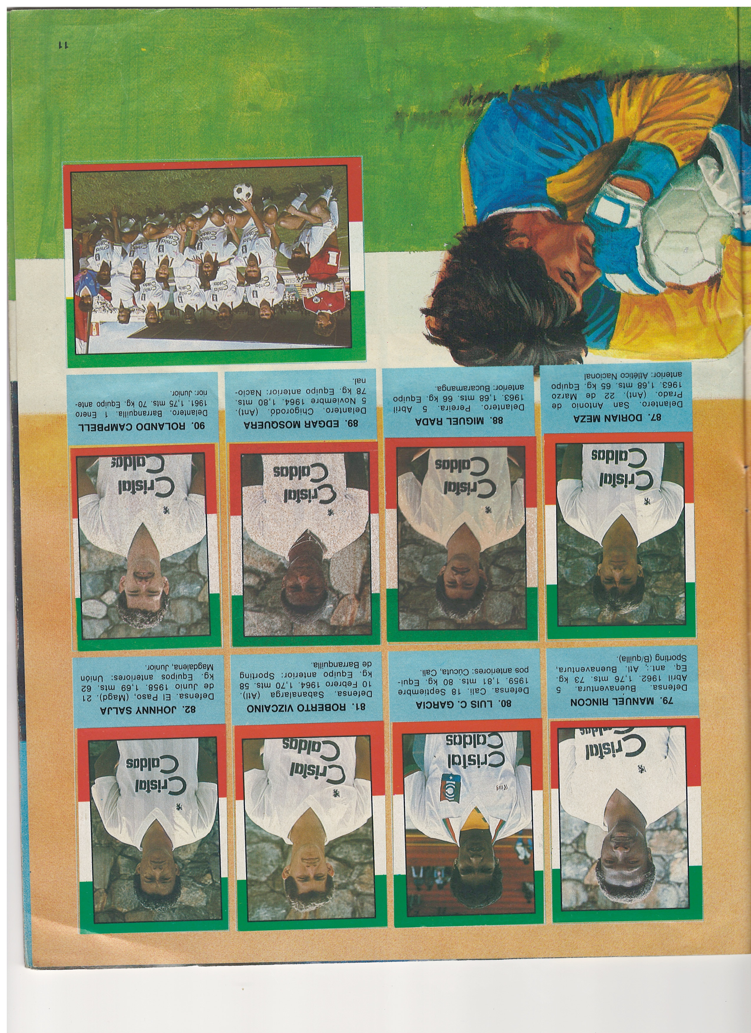 Página 11 — Club Cristal Caldas (Página Segunda)