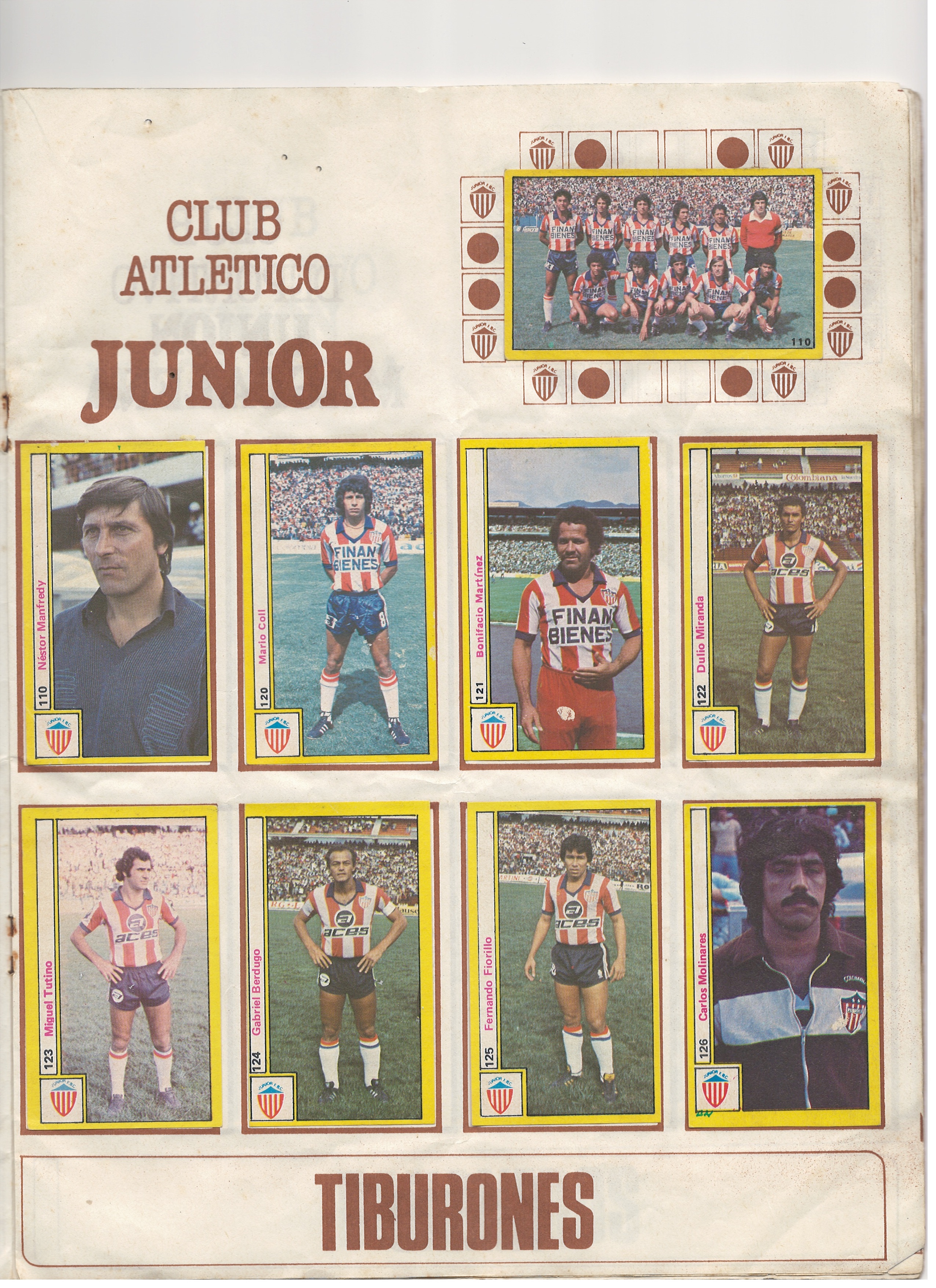 Club Atlético Junior — Página Segunda ('Tiburones')