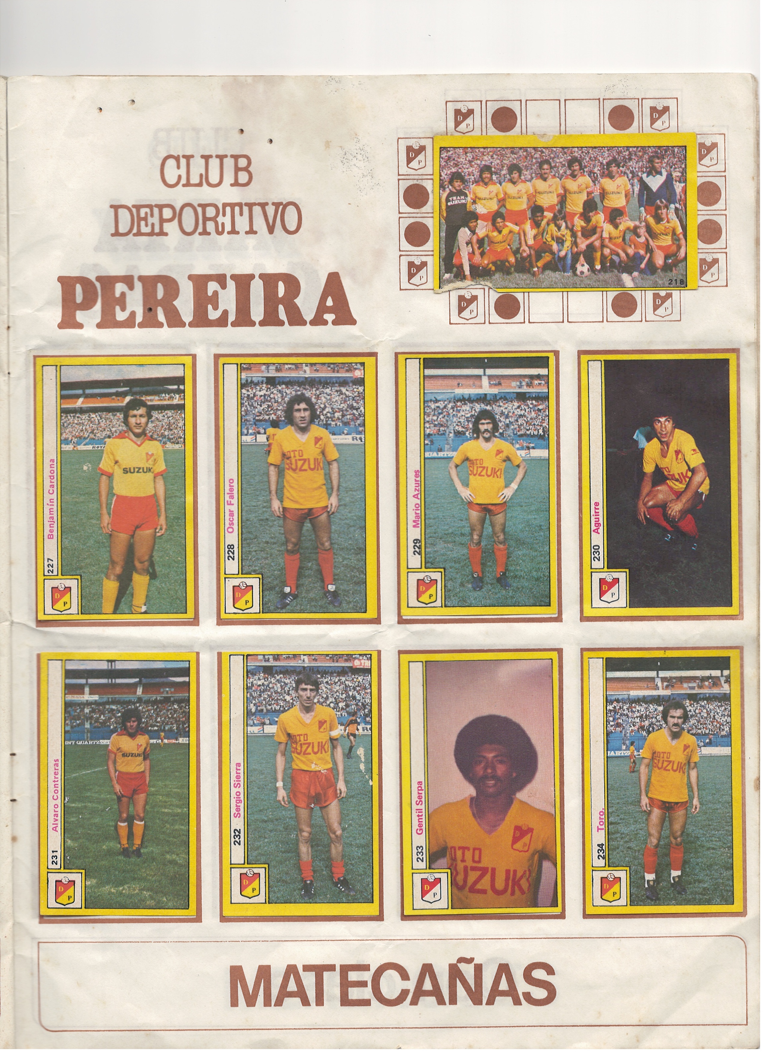 Club Deportivo Pereira — Página Segunda ('Matecañas')