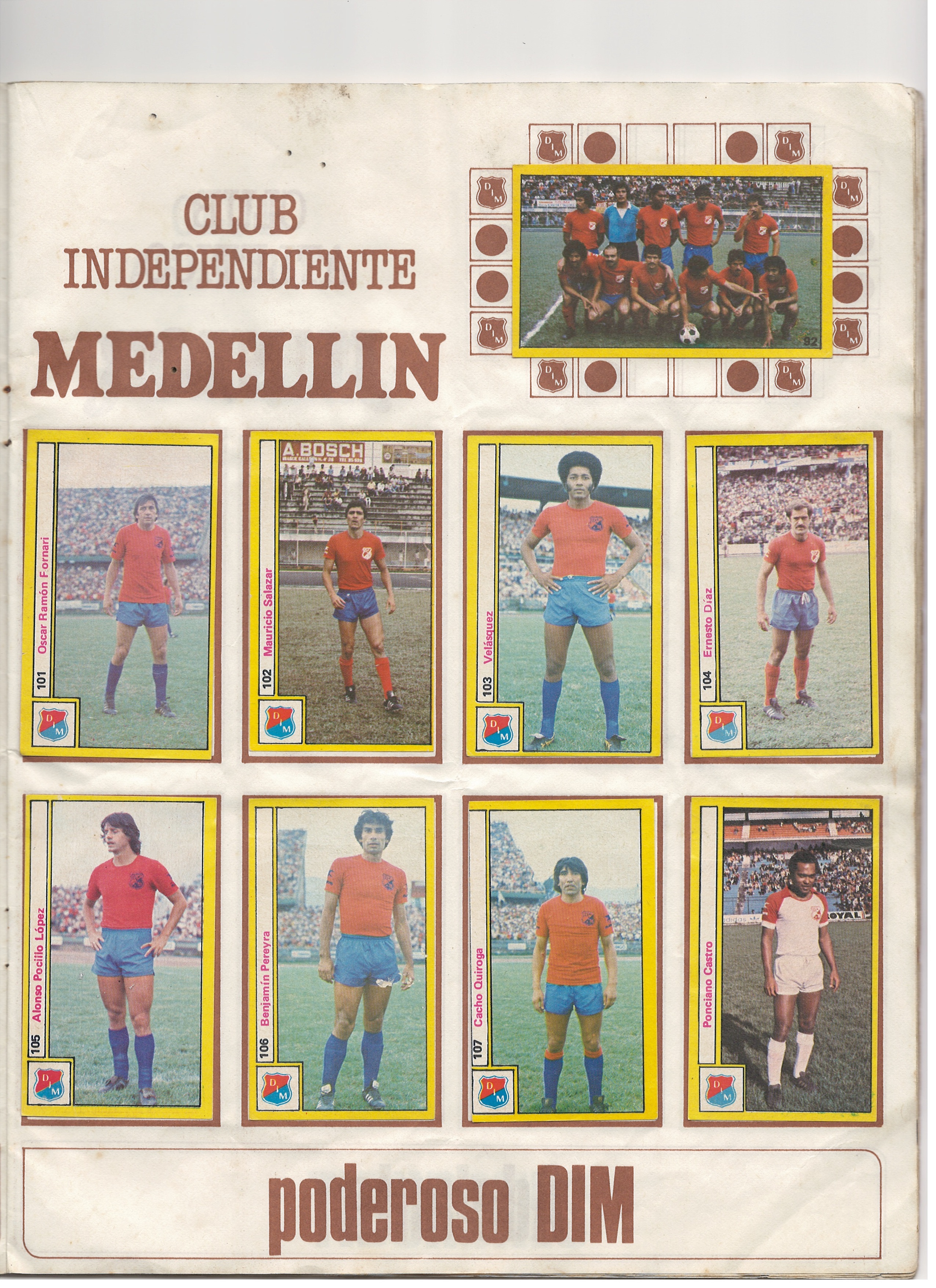 Club Independiente Medellín — Página Segunda ('Poderoso DIM')