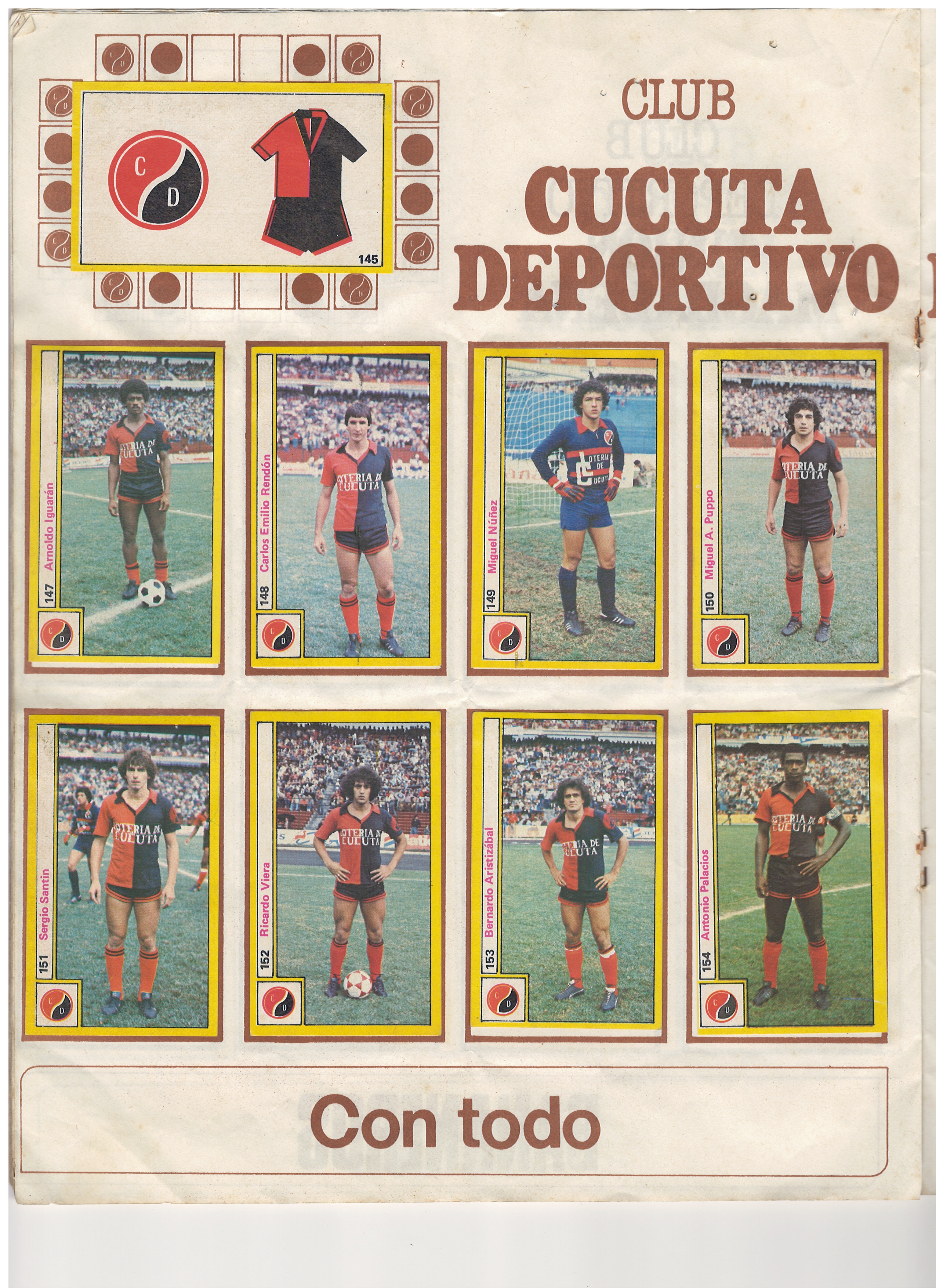 Club Cúcuta Deportivo — Página Primera ('Con todo')