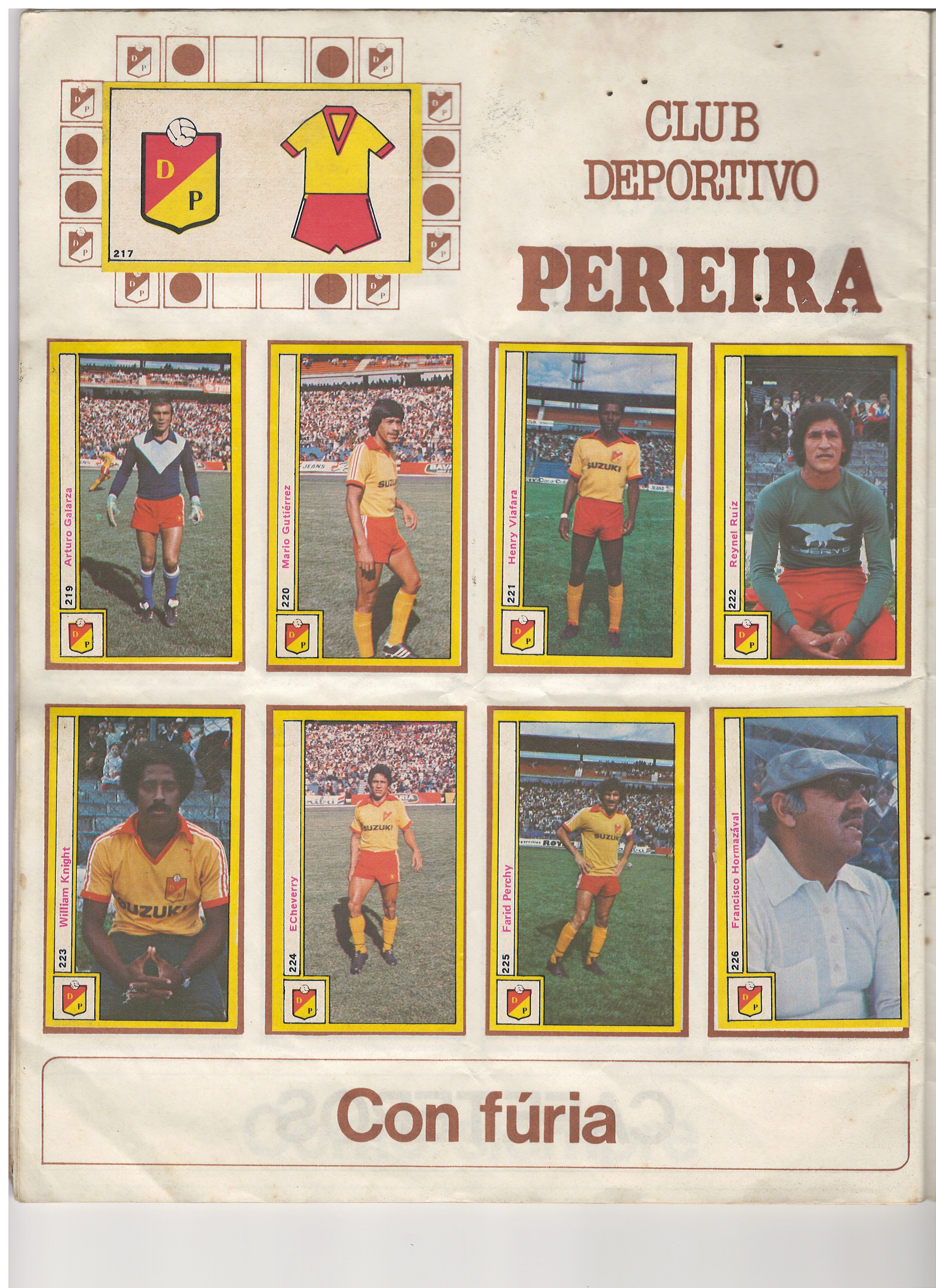 Club Deportivo Pereira — Página Primera ('Con fúria')