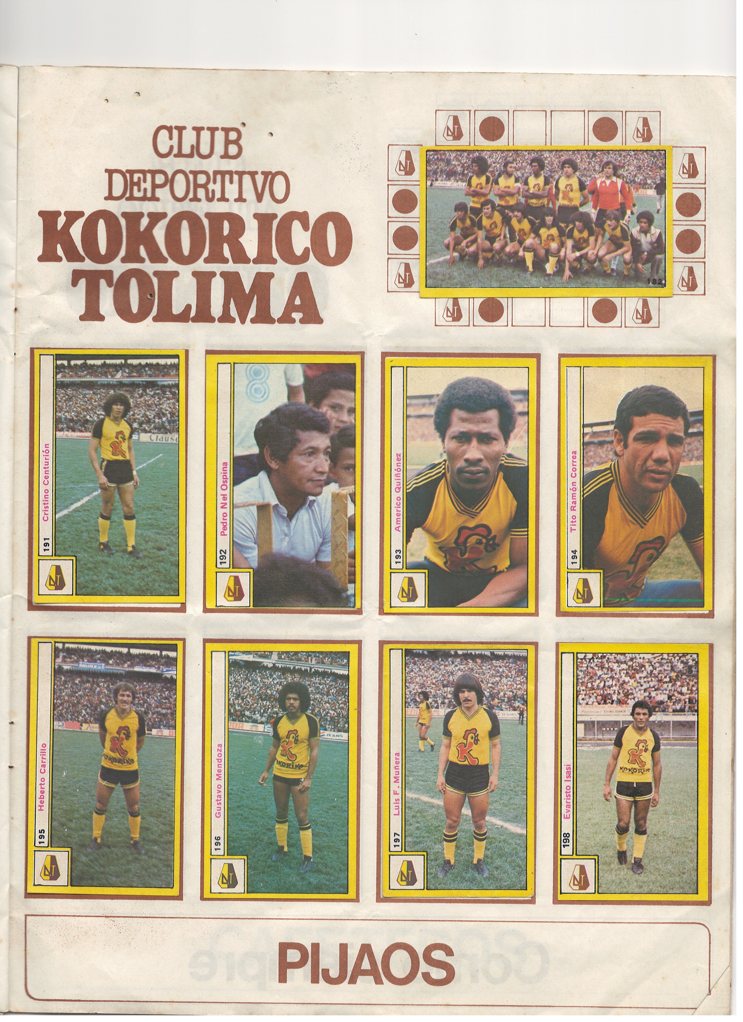 Club Deportivo Kokorico Tolima — Página Segunda ('Pijaos')