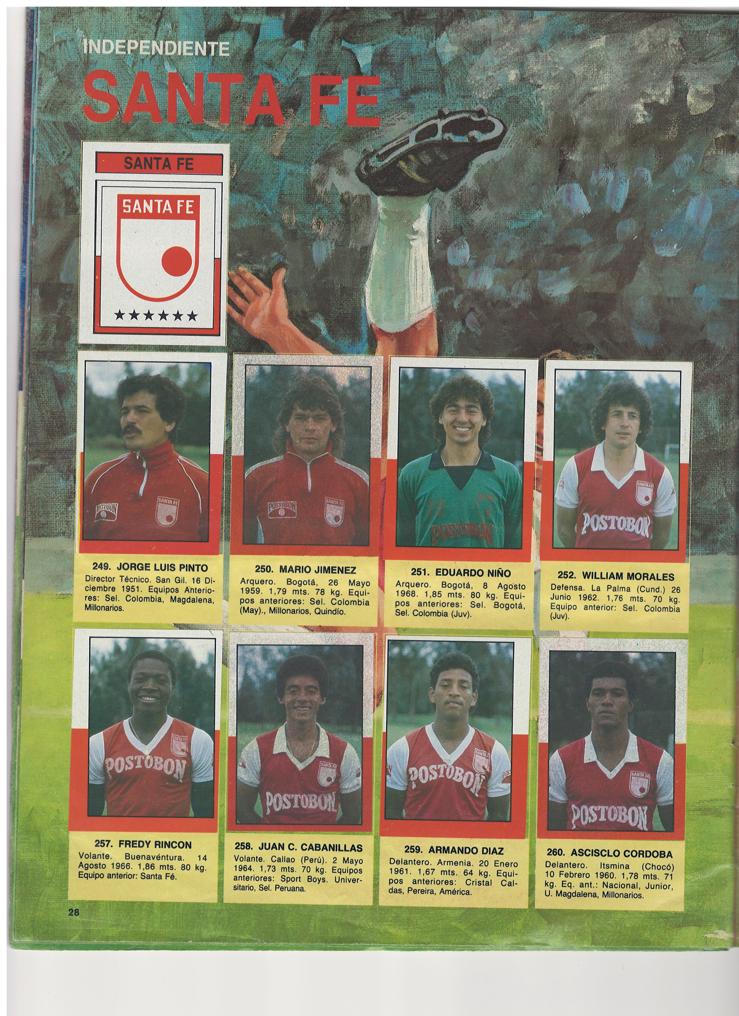 Página 28 — Independiente Santa Fe (Página Primera)