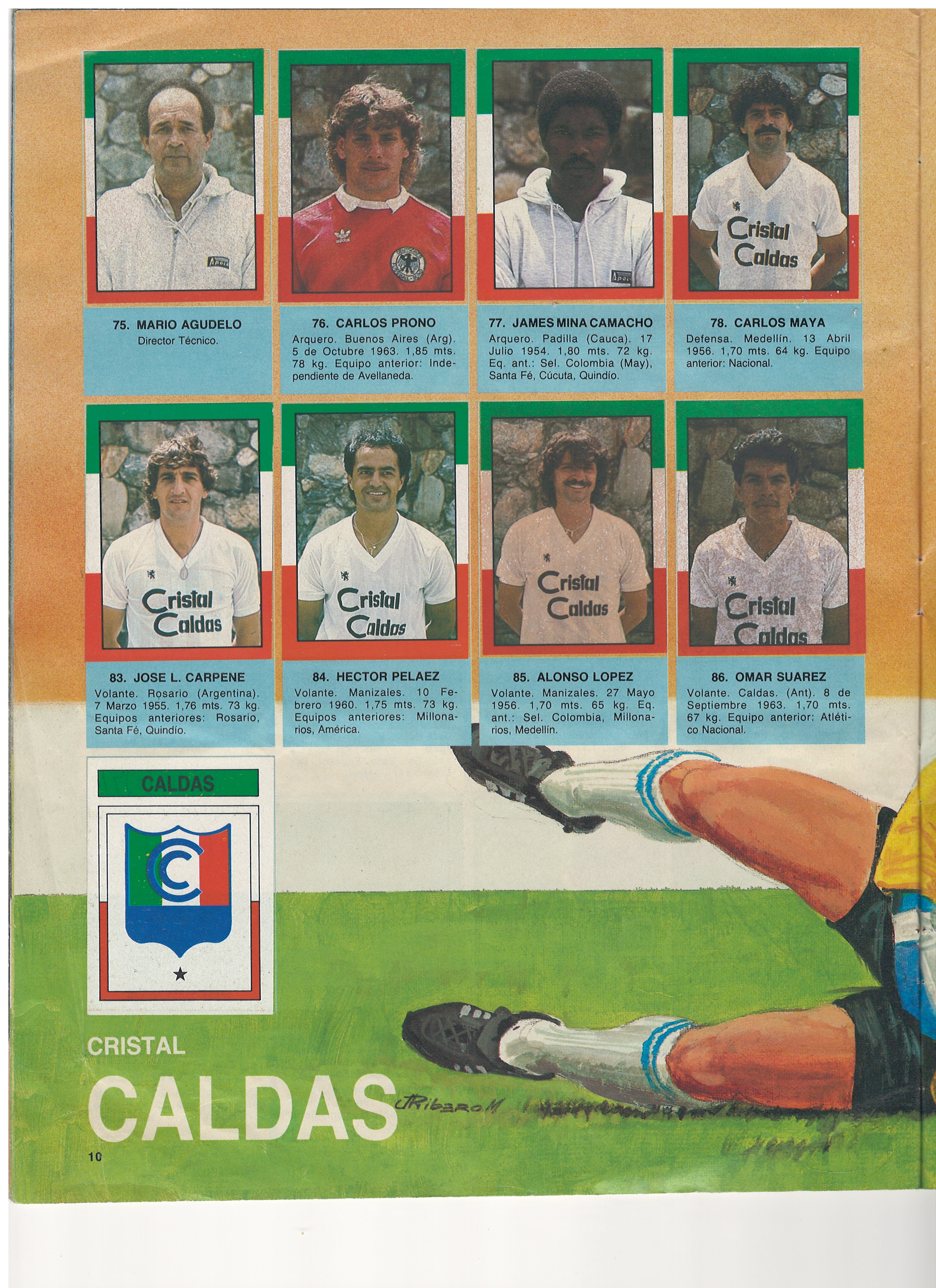 Página 10 — Club Cristal Caldas (Página Primera)