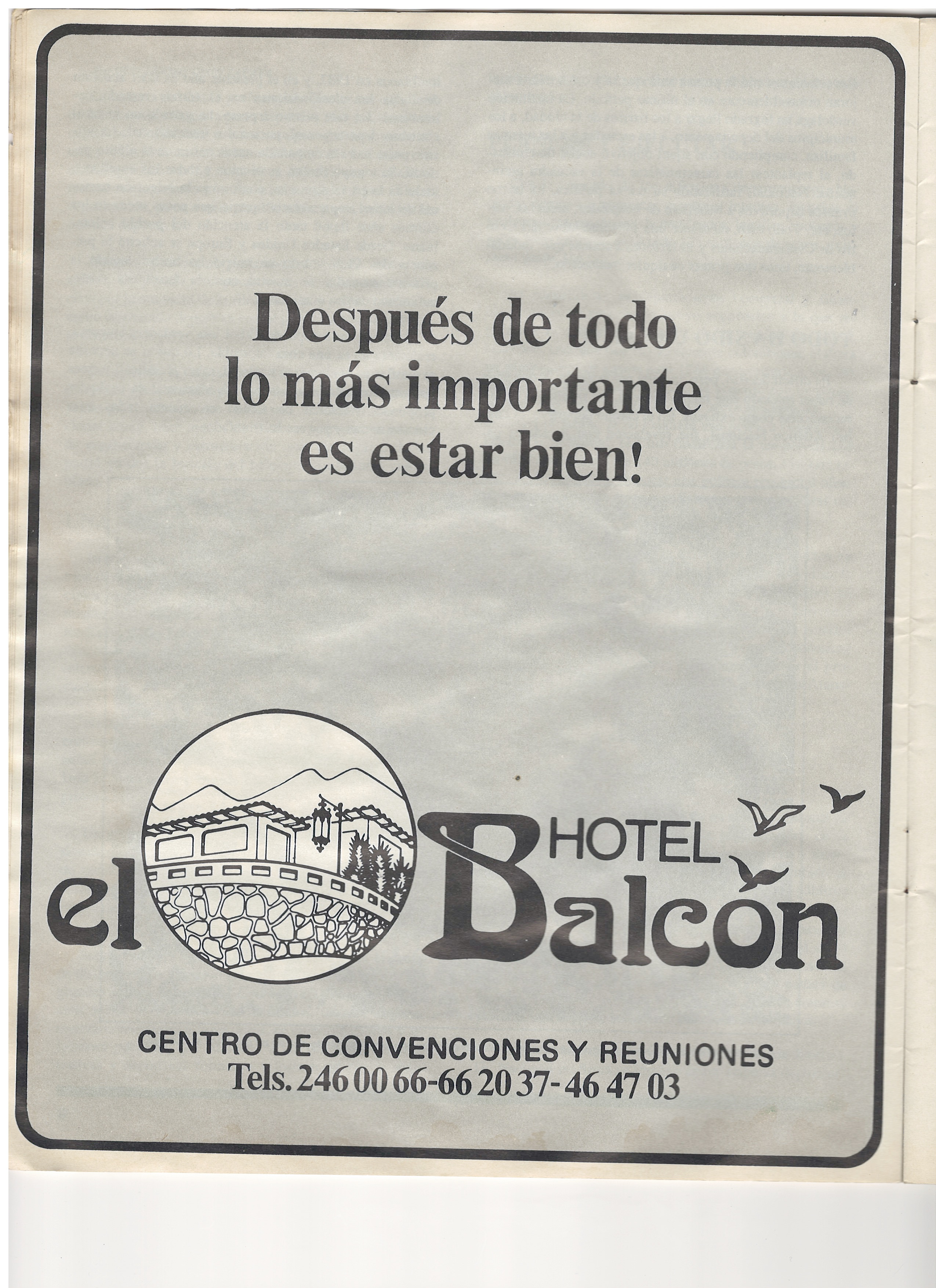Página 10 — Publicidad de Época «Hotel El Balcón»