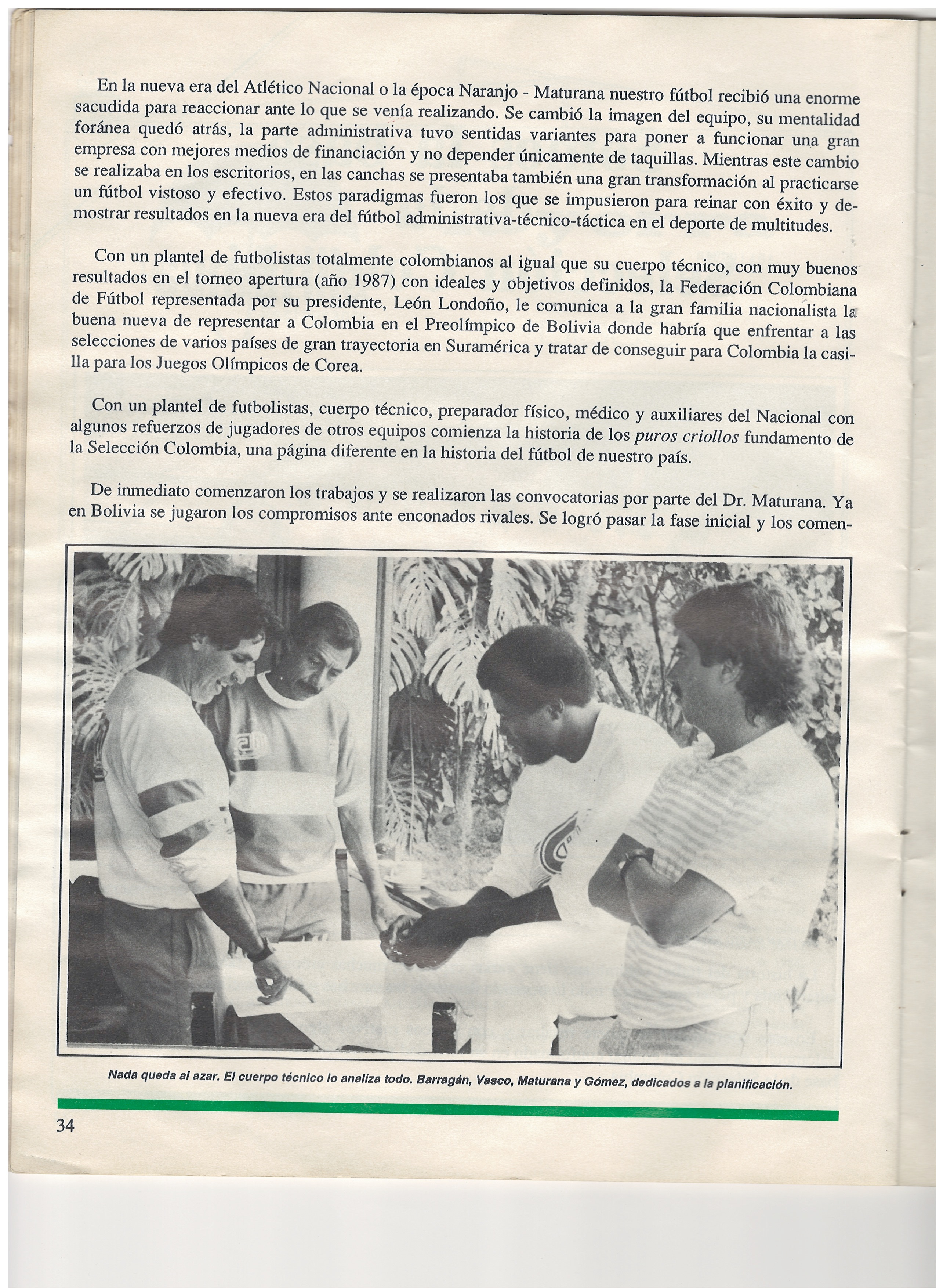 Página 34 — «La Nueva Era Naranjo-Maturana y el Salto a la Selección Colombia»