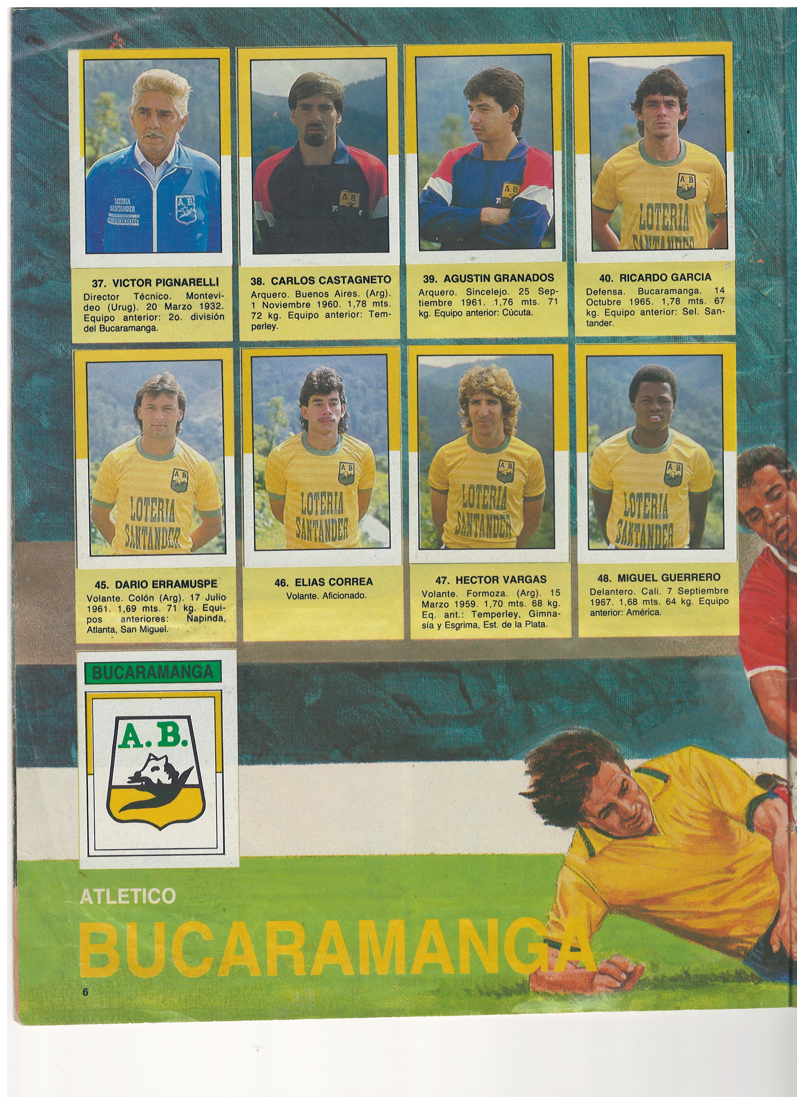 Página 6 — Club Atlético Bucaramanga (Página Primera)
