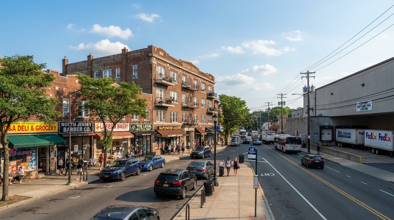 Central New Jersey commercial real estate: local retail, industrial, and apartment buildings
