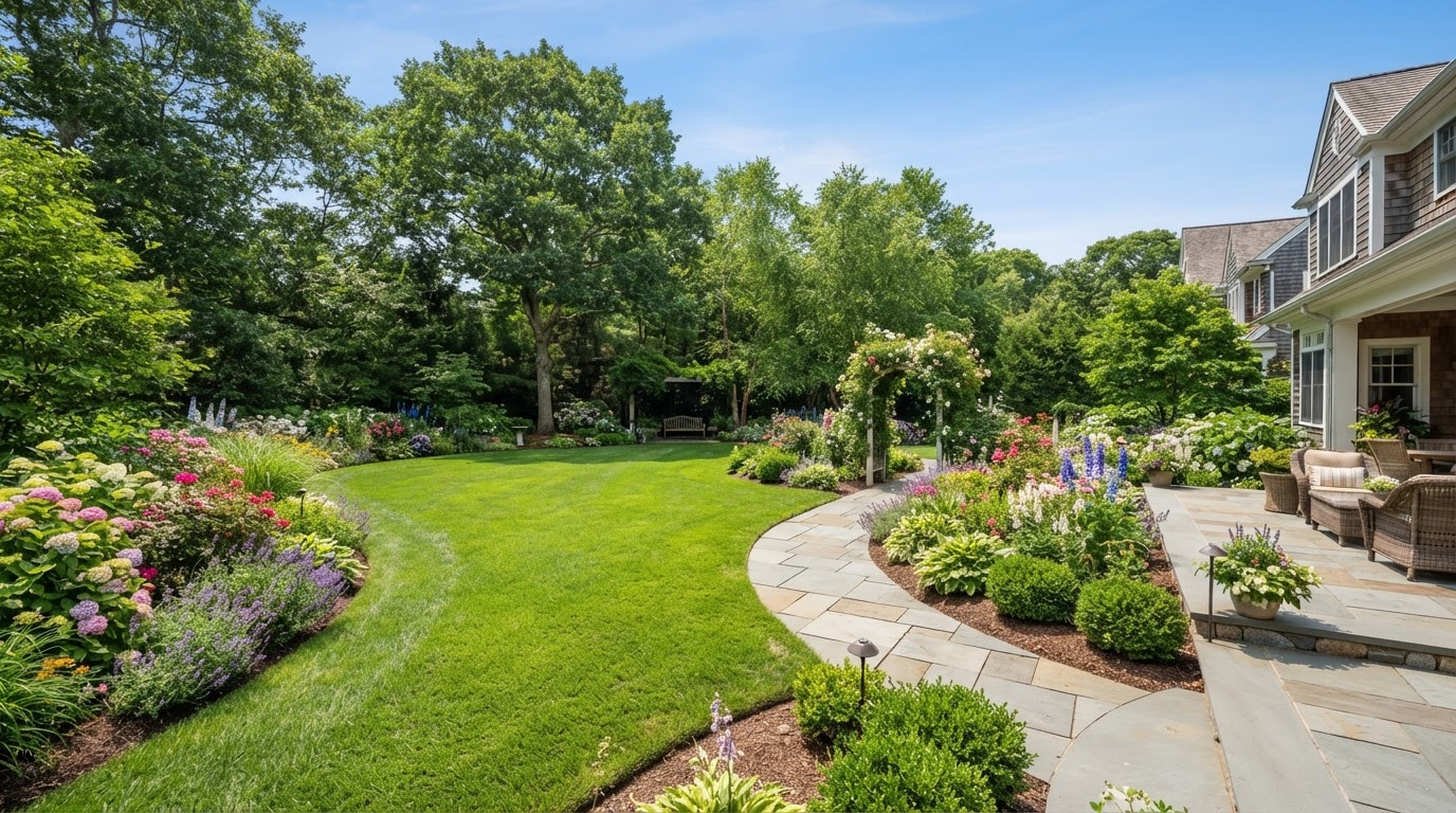 Verdant Grounds — concept Landscaping website