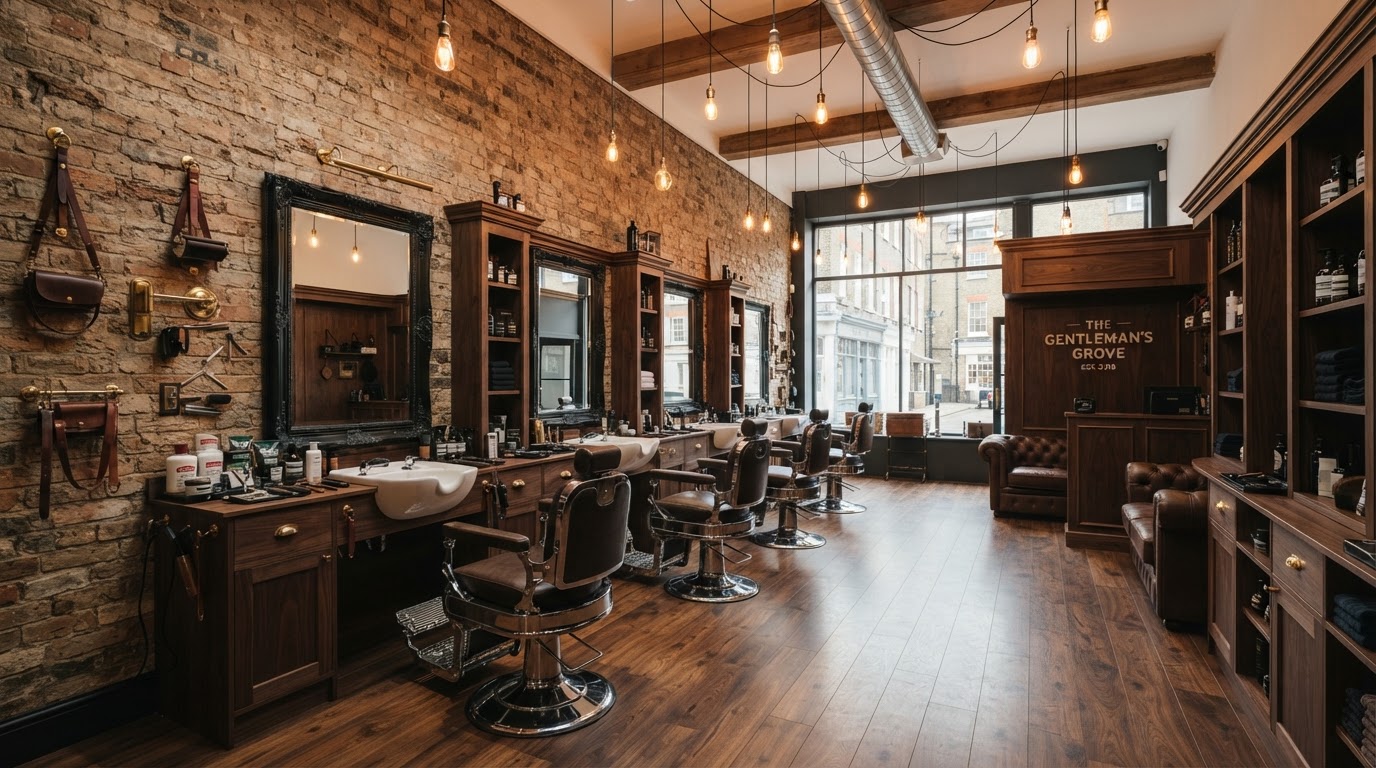 Ironwood Barbers — concept Barbershop website